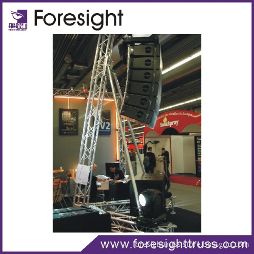 Array line speaker truss tower